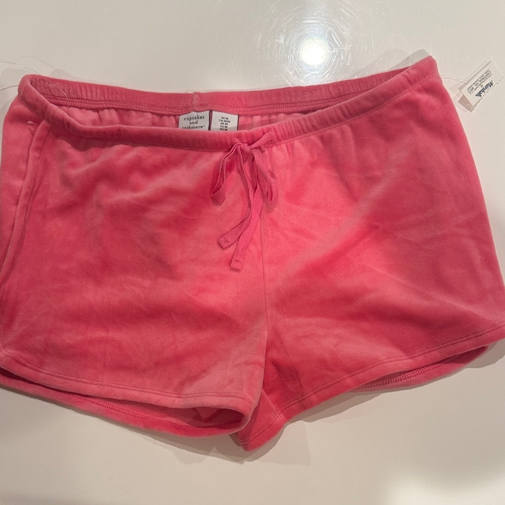 Fuzzy Pink Shorts